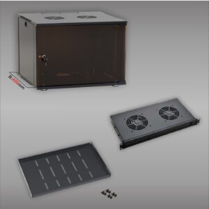 Επίτοιχα Rack 19" Βάθος 450mm & Παρελκόμενα